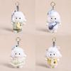 Farmyard Animal Sheep Plush Keychain With Short Pile Fabric For Gift And Accessories
