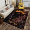 Edge of Sanity Infernal Carpet Suitable As a Non-slip Mat for the Living Room or Bedroom Sofa