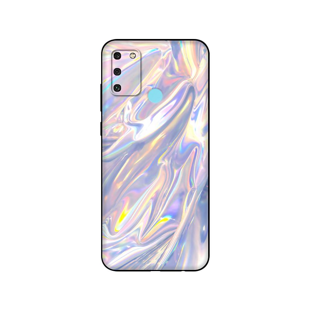Black Tpu Case For Huawei Honor 8a Prime 8s Prime 9 Lite Honor 9A 9C 9X Premium 9x Pro 9S Case Cover Holographic Iridescent