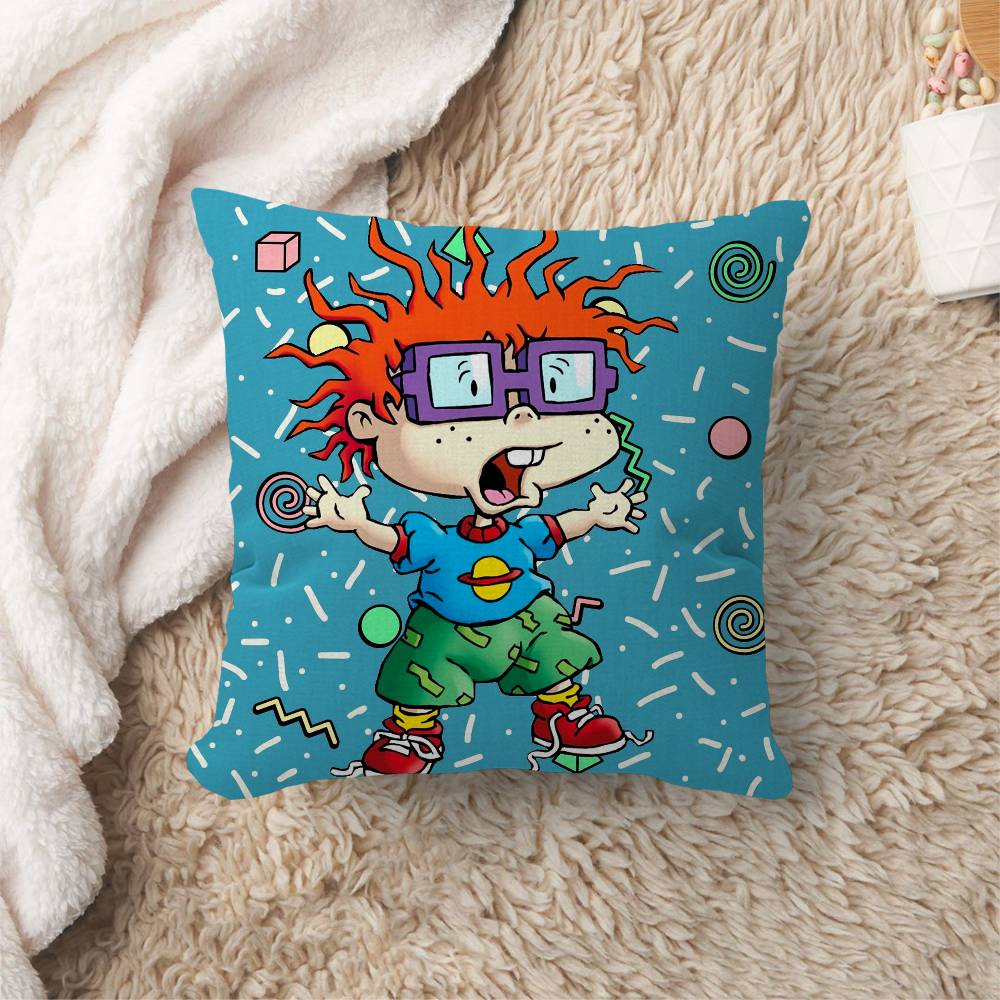 RRugrats Personalized Pillow Dust Cover Bedroom Kids Party Decoration Pillowcase Birthday Children Gift