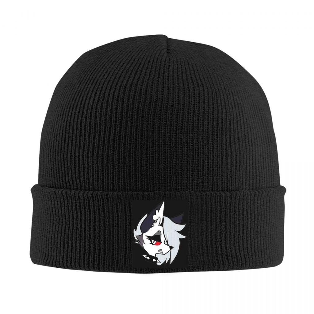 Helluva Boss Loona Warm Knitted Cap Hip Hop Bonnet Hat Autumn Winter Outdoor Beanies Hats for Unisex Adult
