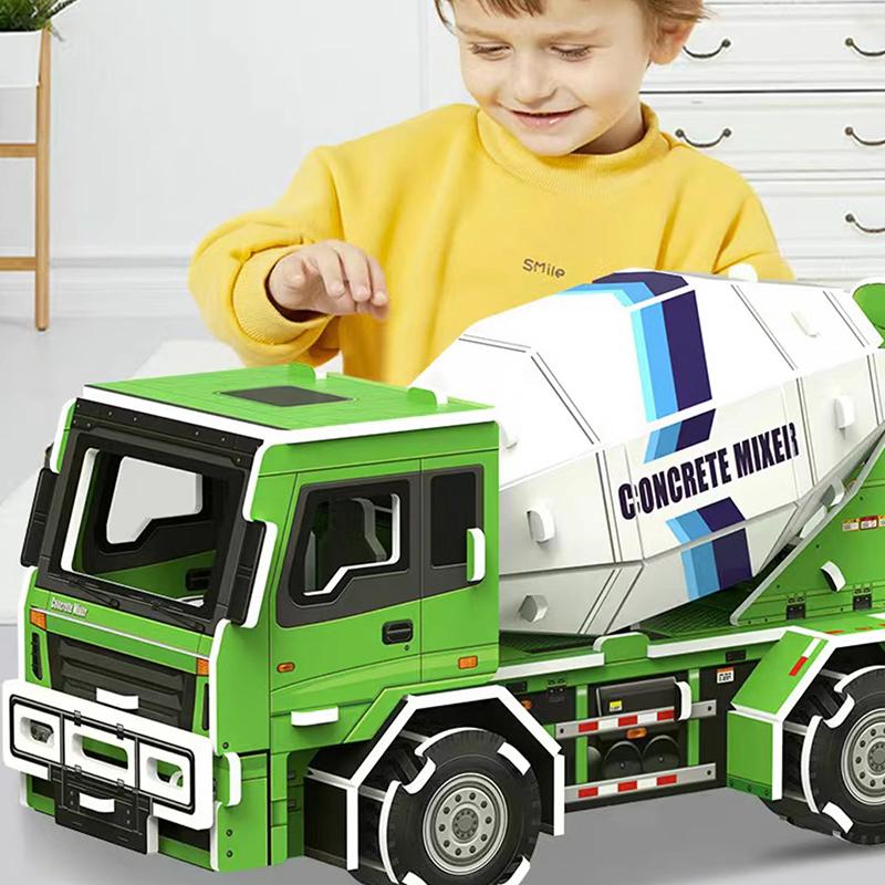 Children's Paper Puzzle 3D Model Craft House DIY Early Education And Educational Toy Assembly