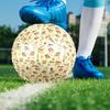 Crayon Shin Print Size 5 Soccer Ball, PU Wear Resistant Football for Match Training and Daily Practice, Birthday Gift for Soccer Fans