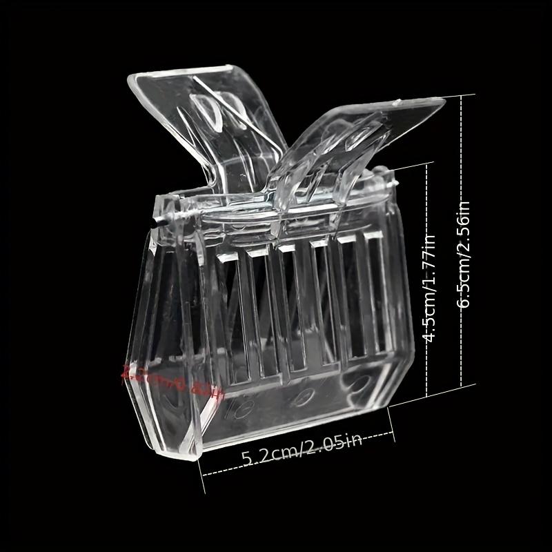 

Прозрачная пластиковая ловушка для матки, ловушка для шмелей, пчеловодческое оборудование, прочная портативная ловушка для насекомых, подходит для пчел, тараканов 1pc