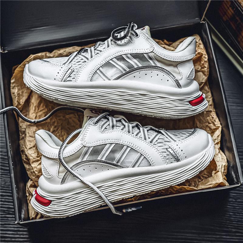 New Men's Fashion Casual Shoes Boys Students Trending Soft Sole Comfortable Sneakers Male Classic Breathable Gym Shoes