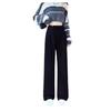 2024 Women's Sticky Rice Wide-Leg Pants: Loose, Floor-Length, Sporty Casual Trousers for Spring, Autumn, Winter