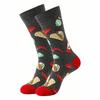 Unisex Cotton Print Long Socks – Trendy Novelty Socks for Men and Women