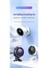Clip-On Silent Fan with USB Charging & 100 Speed Settings for Desktop/Wall Mount