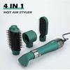 Nuovo Pettine Lisciante per Capelli Ricci da Donna 4-in-1 Multifunzionale a Doppio Uso Asciutto e Bagnato Asciugacapelli a Pettine ad Aria Calda Strumento per lo Styling Veloce Non Danneggia i Capelli