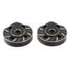 2pcs Portal Cover Plates Brass Portal Covers Weights for Capra for SCX10 III 1/10 RC Crawler Car Fro