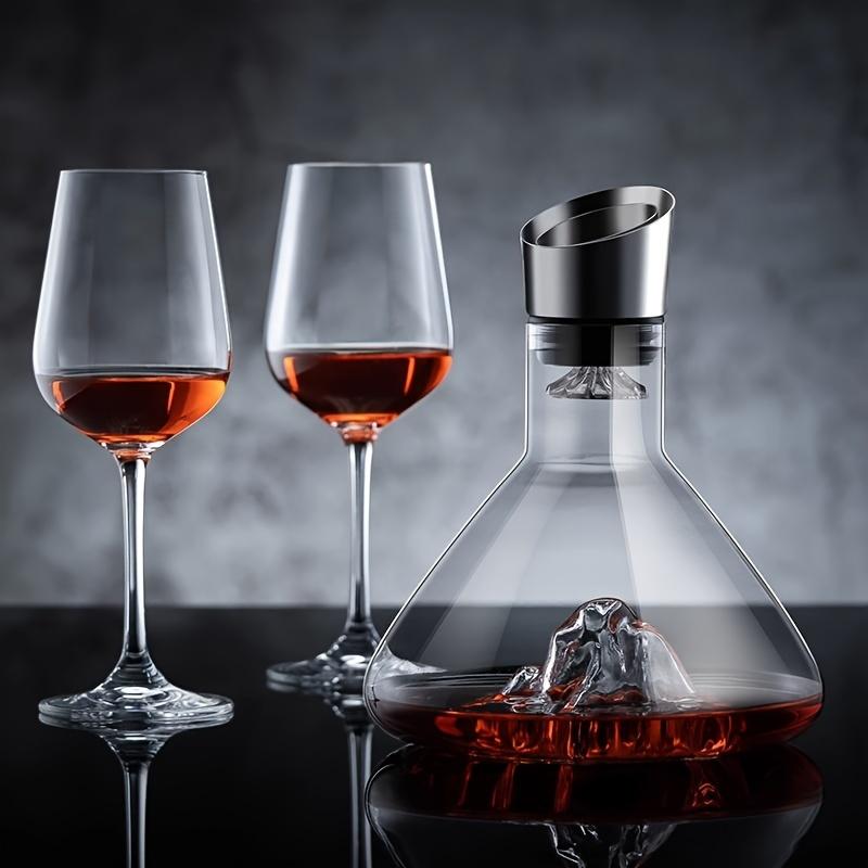 1ks karafa na víno Creative Ice Mountain Waterfall Decanter na víno Moderní jednoduchý Premium karafa na červené víno na whisky Brandy Scotch Bourbon Vodka Perfec