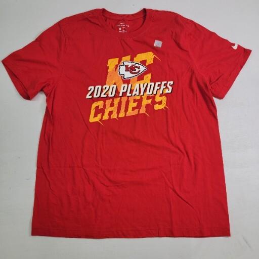 NFL Kansas City Chiefs 2020 PLAYOFFS Fanatics T-Shirt Mens Sz XL NWOT XXL