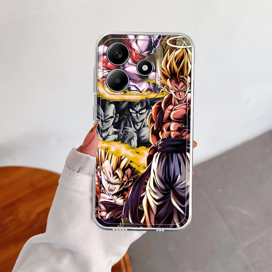 D-Dragons Ball Anime Case for Xiaomi Redmi Note 14 Pro Plus 10S 11 14C 9 10 12S A4 11S 13C Note 13 12 Soft Phone Cover