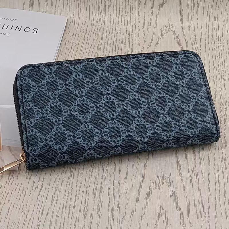 Women Wallets Vintage Print Long Wallet - Clutch Purse, Coin Pouch & Card Holder