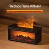 2025 3D Simulated Flame Aroma Diffuser with Charcoal Fireplace Ambiance & Remote Control for Home