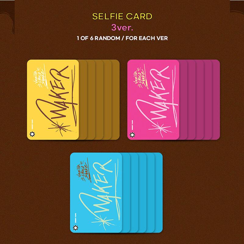 WAKER 2. minialbum Sweet Tape [ALBUM RISING CARD]
