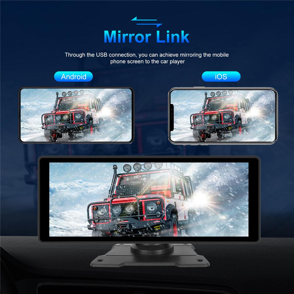 10.26" Support For Wireless Apple Carplay Andro Auto BT Multimedia Player Screen