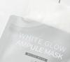S.NATURE White Glow Ampoule Mask Brightening Hydrating 25ml x 5 Sheets Korean Skincare Sheet Mask