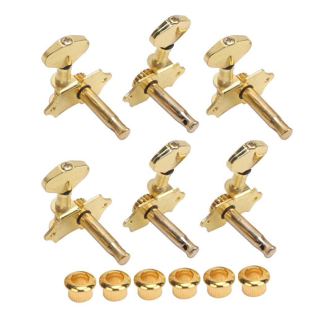 Guitar Tuning Pegs Metal Gear Adjustment Knobs Stringed Instrument Accessories Replacement