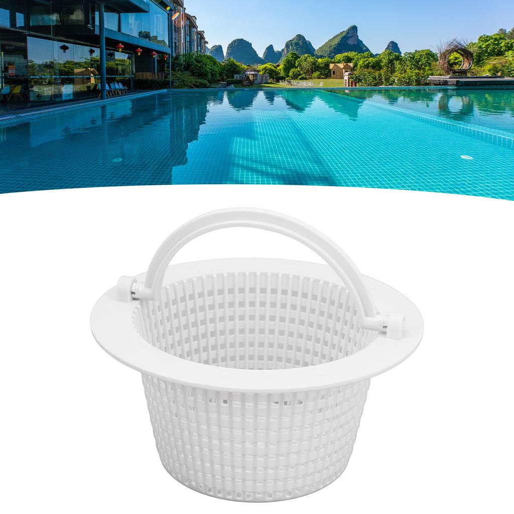 2 Pcs Pool Pasting Skimmer Replacement Basket, Plastic Swimming Pool Basket Filter Basket Basket for Pool Spa