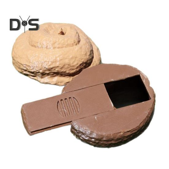 

Забавный ключ от какашек, скрытый ящик, органайзер для хранения, реалистичный 3D-кляп для какашек, подарки в виде белого слона