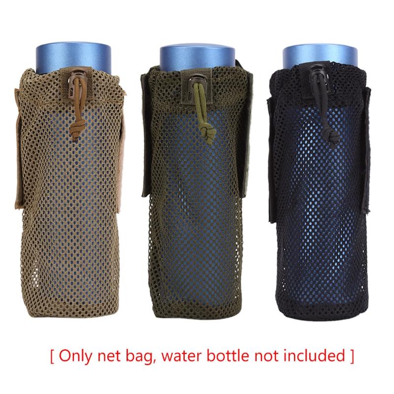 Water Bottle Bag Camping Cycling Hiking Foldable Belt Holder Kettle Pouch