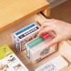 Ultraman Transparent Plastic Card Storage Box for Playing, Game, ID, and Business Cards
