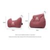 Car Headrest/Lumbar Support Neck Pillow Protection Pads For Toyota Corolla Yaris Aygo Prius CHR Camry Auris Avensis Land Keyring