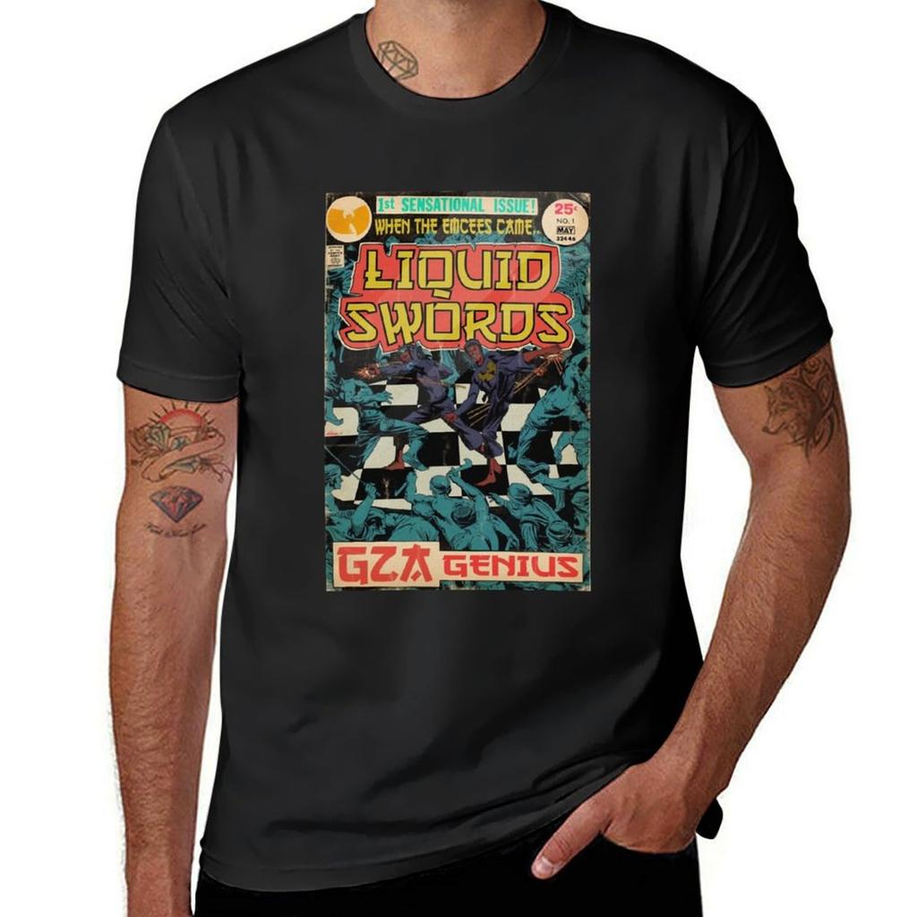 Funny Gift For Liquid Swords Tshirt blacks sweat sublime men t shirt