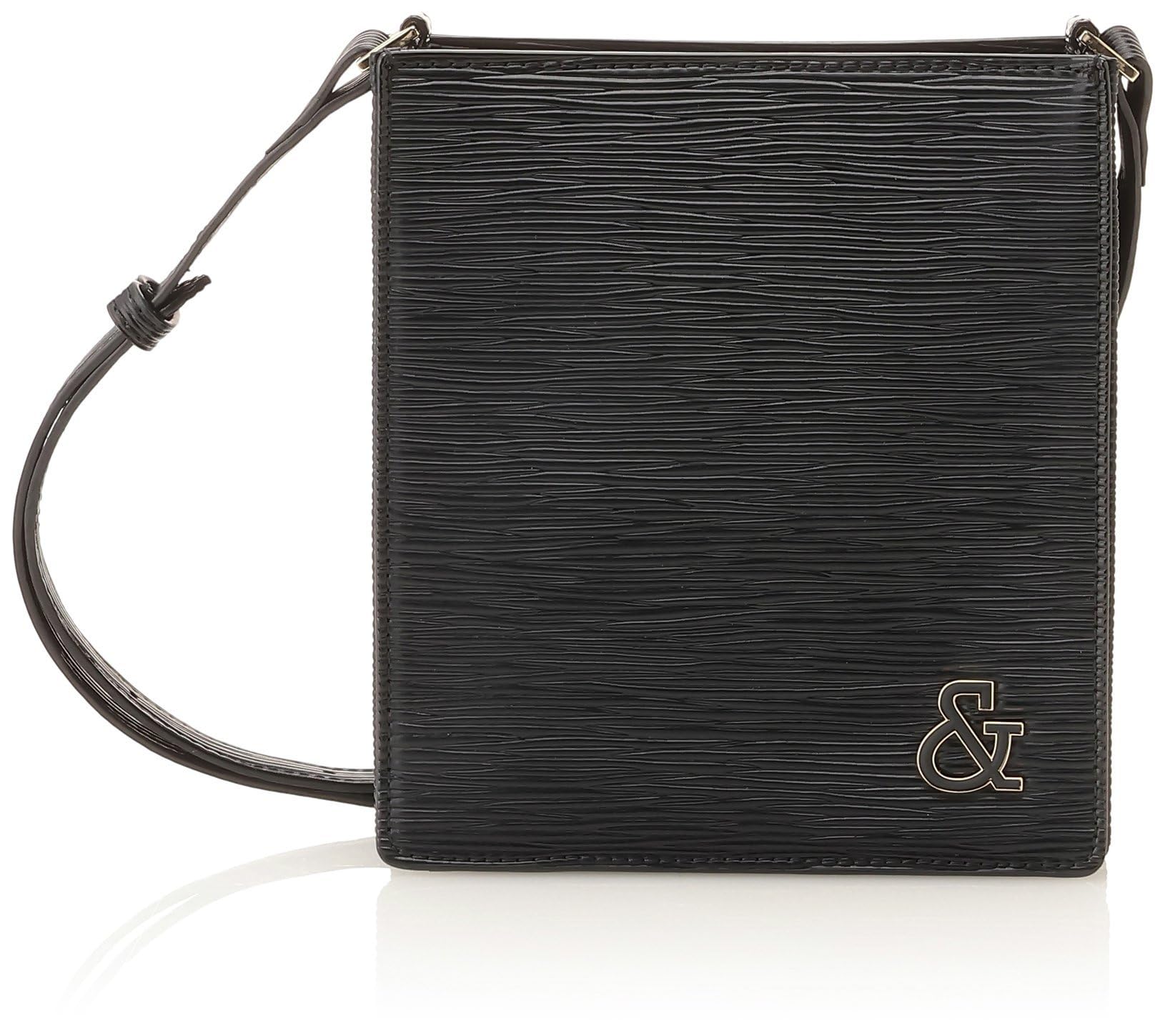 

and Shoulder Smartphone case Slim Compact Simple Crossbody Brooch Pocket function Scratch resistant Synthetic leather Adult cute PDLHDRS1 Black [Pinky чорний