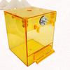 Bird Cage Hanging Bird Bath Parrot Bath Box with Clear View for Pet Brids Canary