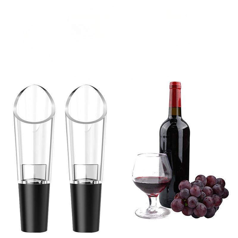 Red Wine Aerating Pourer Wine Pourer Decanter Spout Decanter Wine Pouring Aerator Wine Stopper Portable Bar Tool Accessories
