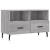 TV Cabinet Gray Sonoma 80 x 36 x 50 cm Particleboard