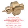 Copper Double Column Fountain Nozzle Music Fountain Landscape Scenery Nozzle Water Fountain Nozzle G1.5in