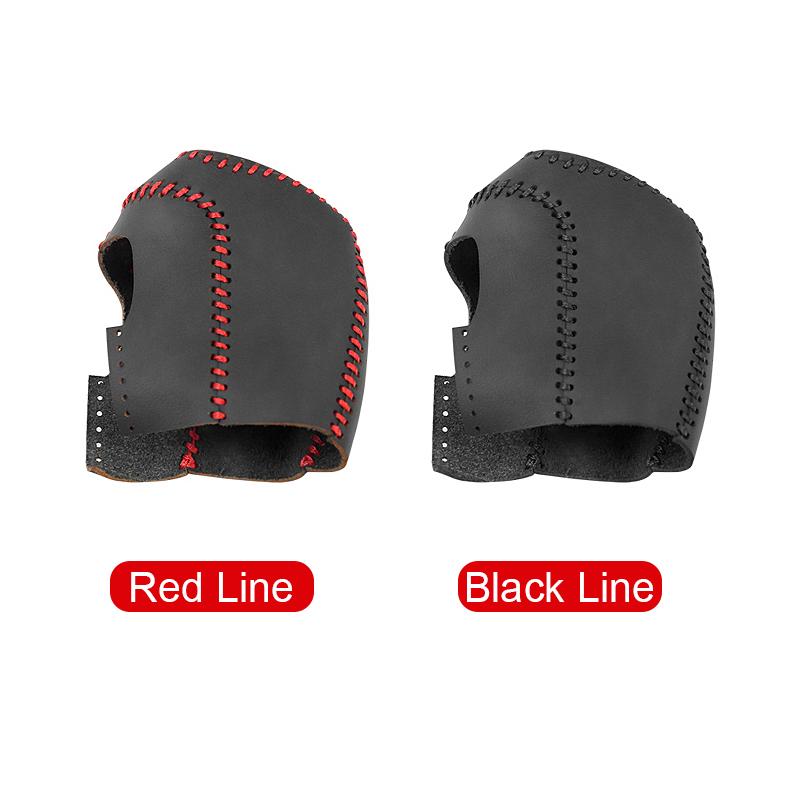 For Toyota Camry 70 XV70 2018- 2022 2023 Leather Car Gear Shift Collars Car Shift Knob Cover Case Decoration
