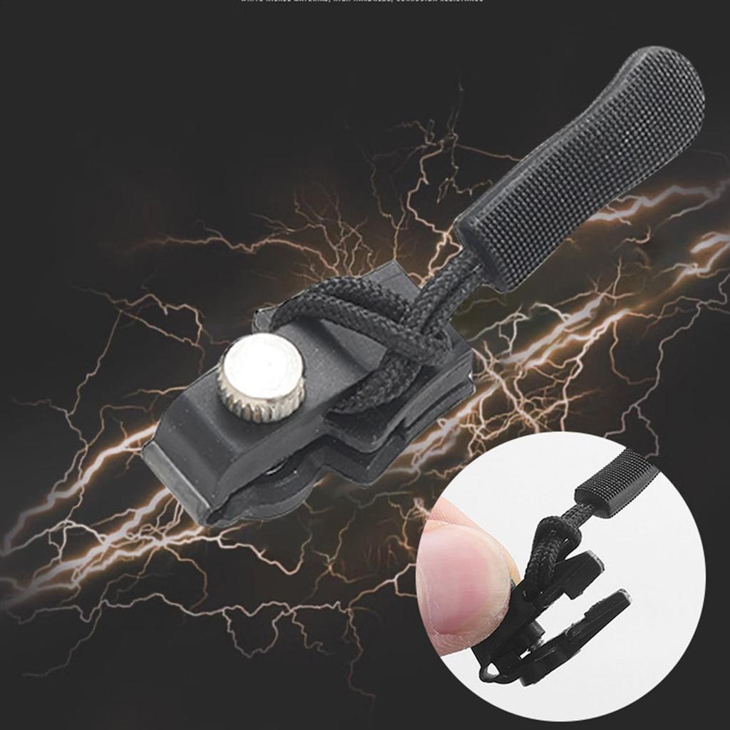 3 Stück Universelles Reißverschluss-Reparaturset Sofortige Reparatur Ersatz-Reißverschlusszähne Schieber Zipper Puller für Jacken Taschen Mäntel Bekleidung Zubehör