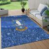 Sheffield Wednesday Flannel Pattern Square Carpet,Area Rug,Carpet Rug for Living Room Bedroom Sofa Playroom Decor,Non-slip Floor Mat