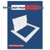 A34R Double-Sided Tape PVC Inspection Hatch Cover Plate For Drain Pipe Inspection, Fits For 350Mm X For 350Mm Openings