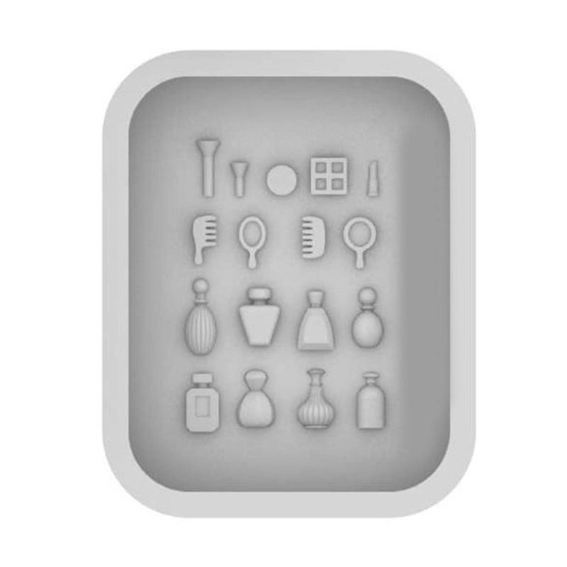 Easy to Clean Silicone Mold Dressing Table Accessories Mould Elegant Jewelry Accessory Making Mould for Craftsmen