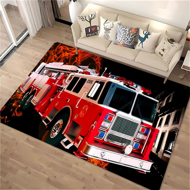 

Fire Engine Whistle 3D Printed Carpet Soft Comfortable Anti-slip Rug for Living Room Bedroom Kids Room Christmas Gift 40x60cm (16x24in)