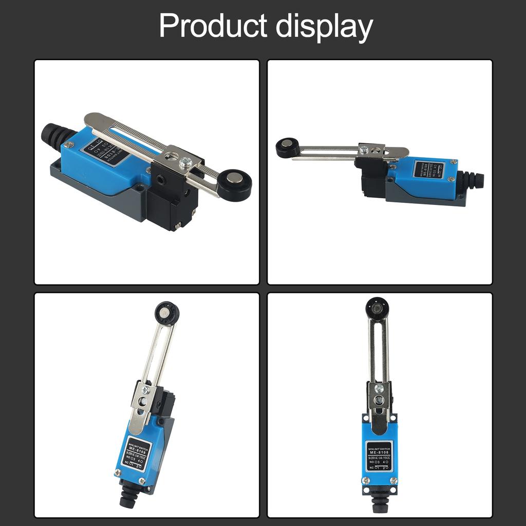 IP65 Travel Switch ME-8108 Limit Sensor  Switch Limit Switch 250V/5A 1NO1NC Travel Switch ME-8108 Limit Sensor M Icro Switch