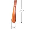 Clear Plastic Shoehorn with Extended Handle for Easy Shoe Wearing