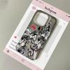 Elegante Inkt Draak Telefoonhoesje Helder Mat voor iPhone 17 16 15 14 Plus 13 12 11 Pro Max X XS Beschermende Krasbestendige Hoes