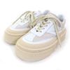 Excellent MM6 Maison Margiela Sneakers Oversized Sole Sneaker Leather 37 S59WS0189 Used