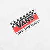 Vans White Red Checkerboard Utility Mountain Jacket Unisex Jacket VN0A4URAWHT
