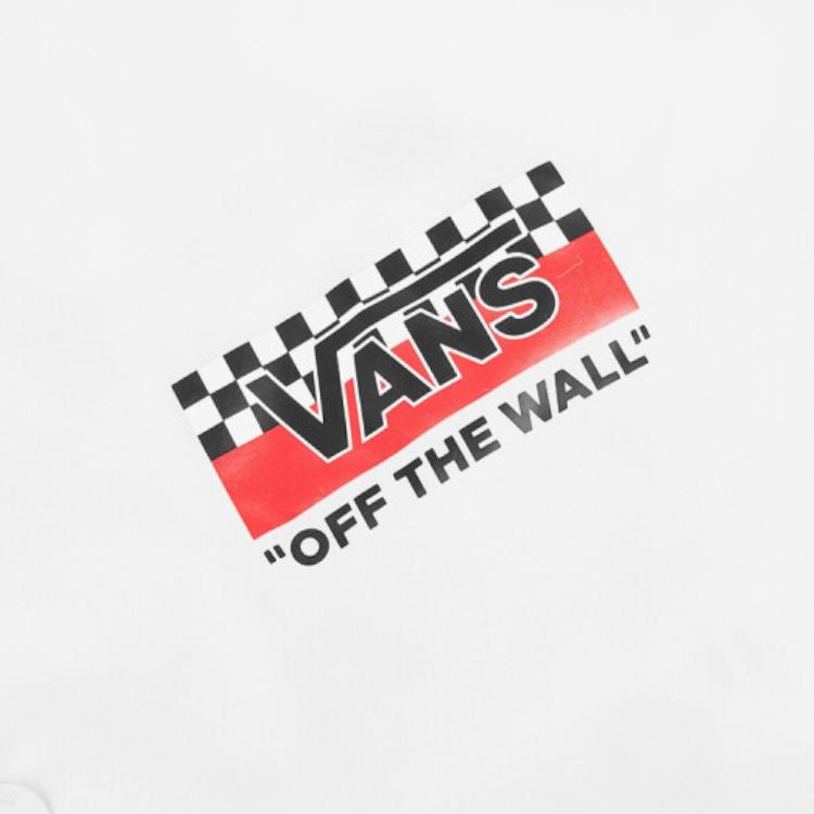 Vans White Red Checkerboard Utility Mountain Jacket Unisex Jacket VN0A4URAWHT