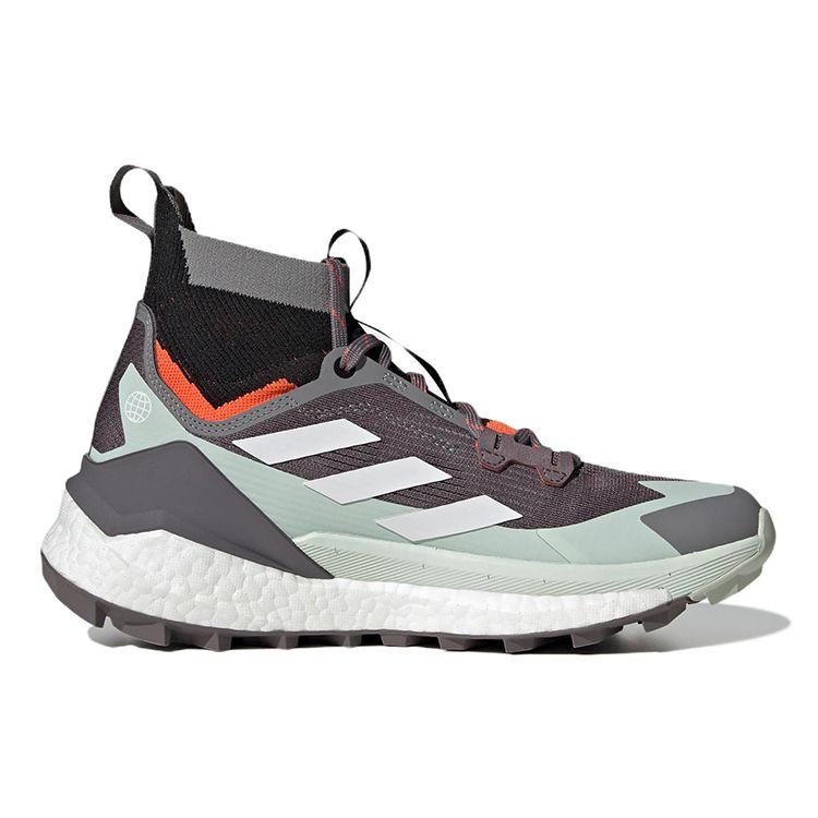 Adidas Terrex Free Hiker 2 Trace Grey Crystal White Women Sneakers Impact-Orange GZ0687