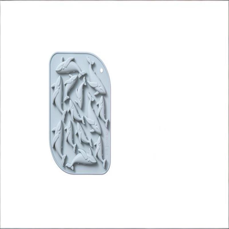 13-Cavity Whale Silicone Molds Fondant Candy Chocolate Mould Silicone Gummy Whale Baking Mold For Cake Decoration