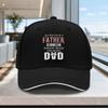 Fathers Day Printed Adjustable Baseball Cap Lightweight Unisex Sandwich Design Hat For Outdoor Weddings Parties