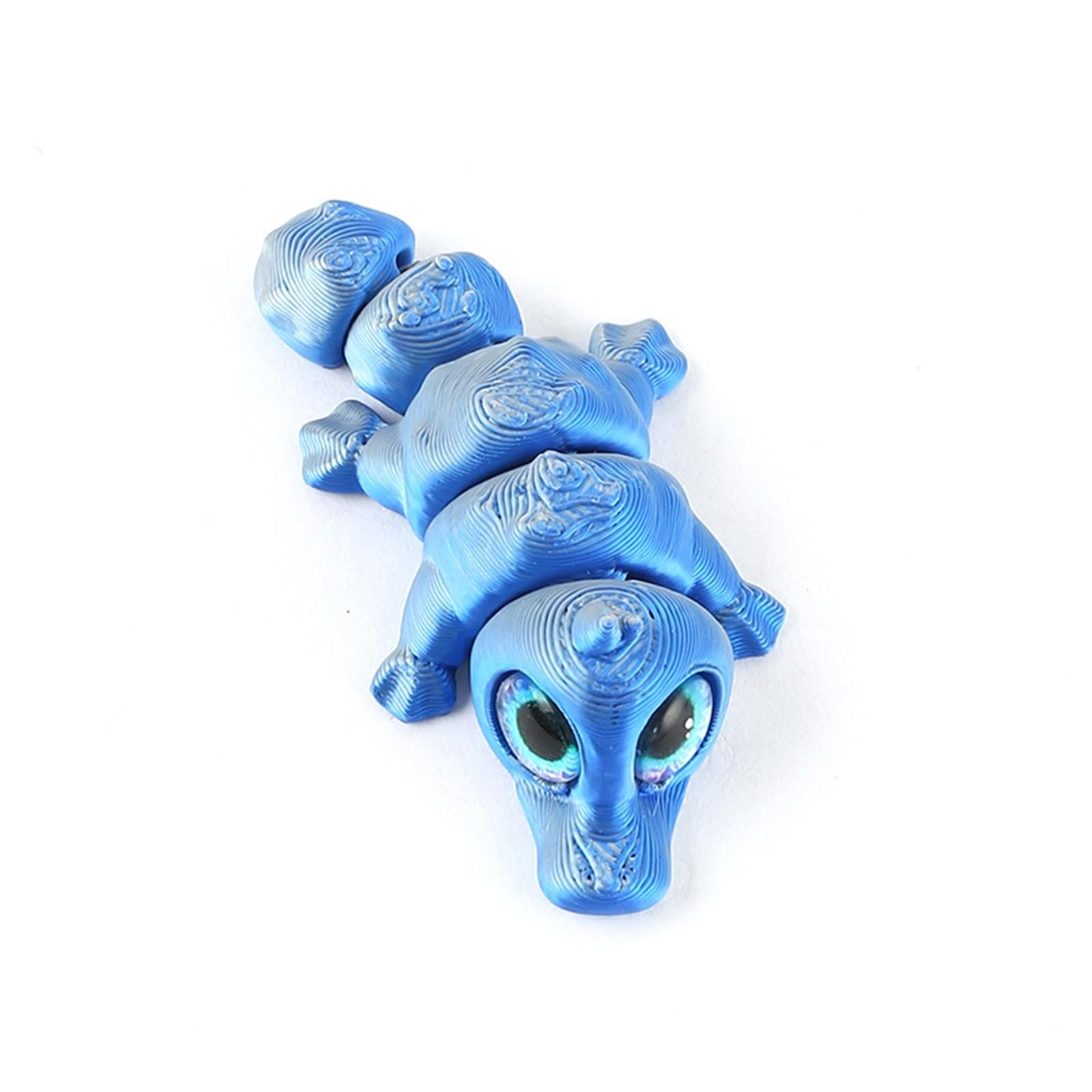 

3D Printed Multi-color Real Eyes Movable Eyeballs Gradient Hand-made Model Animal One Size